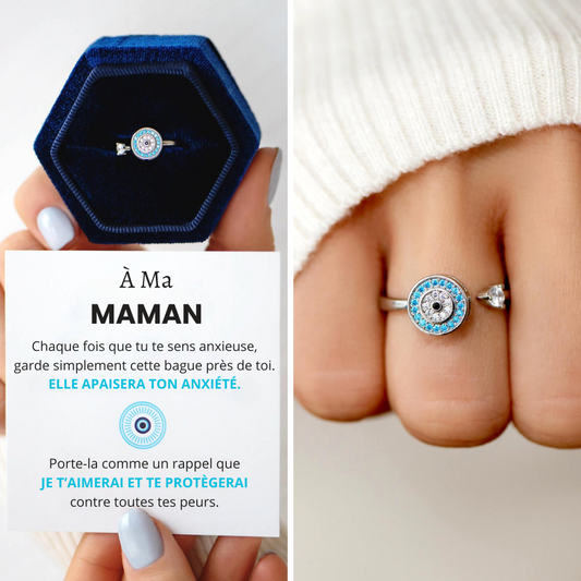 Bague fidget contre les énergies négatives - À Ma Maman